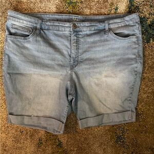 Style & Co. Light Blue Jean Shorts